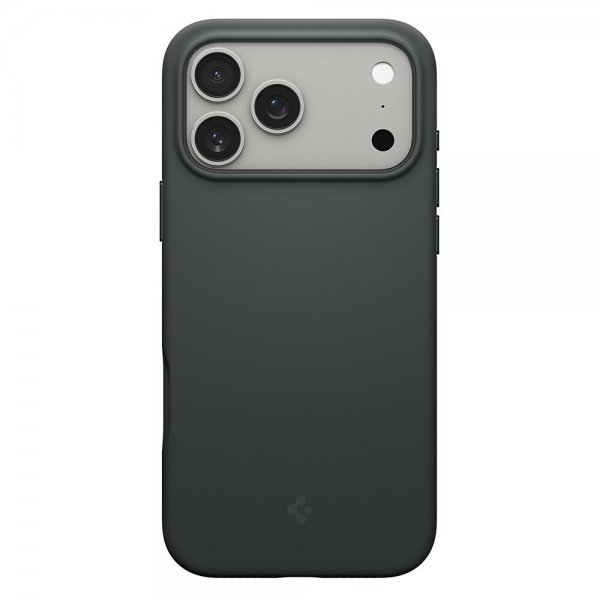 Spigen iPhone 17 Pro Max Cover Silicone Fit MagFit Abyss Green