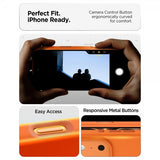 Spigen iPhone 17 Pro Max Cover Silicone Fit MagFit Cosmic Orange