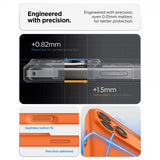 Spigen iPhone 17 Pro Max Cover Silicone Fit MagFit Cosmic Orange