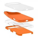 Spigen iPhone 17 Pro Max Cover Silicone Fit MagFit Cosmic Orange