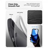 Spigen iPhone 17 Pro Max Cover Silicone Fit MagFit Sort