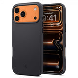 Spigen iPhone 17 Pro Max Cover Silicone Fit MagFit Sort