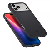 Spigen iPhone 17 Pro Max Cover Silicone Fit MagFit Sort