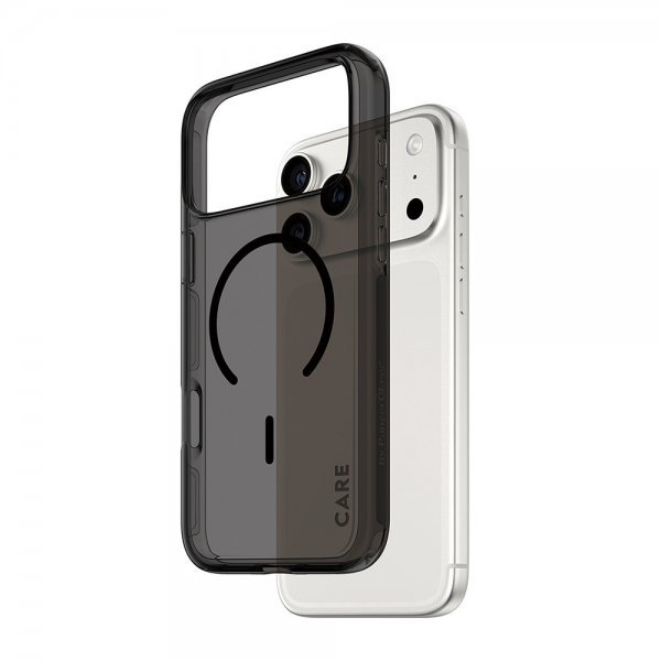 CARE by PanzerGlass iPhone 17 Pro Max Cover Smokey MagSafe Sort