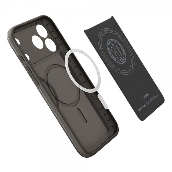 Spigen iPhone 17 Pro Max Cover Thin Fit MagFit Gunmetal