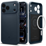 Spigen iPhone 17 Pro Max Cover Thin Fit MagFit Metal Slate