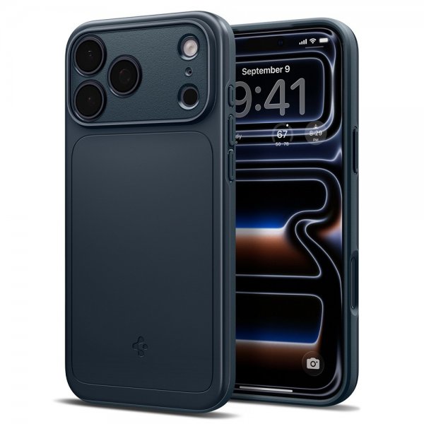 Spigen iPhone 17 Pro Max Cover Thin Fit MagFit Metal Slate