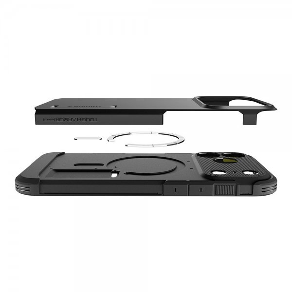 Spigen iPhone 17 Pro Max Cover Tough Armor T MagFit Gunmetal
