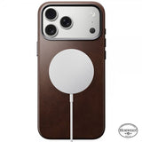 Nomad iPhone 17 Pro Max Cover Traditional Læderetui Horween Rustic Brown