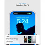 Spigen iPhone 17 Pro Max Cover Ultra Hybrid Classic MagFit Sølv
