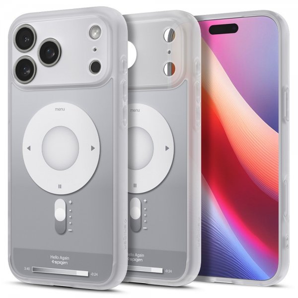 Spigen iPhone 17 Pro Max Cover Ultra Hybrid Classic MagFit Sølv