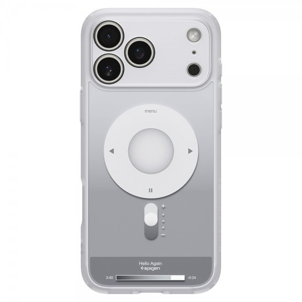 Spigen iPhone 17 Pro Max Cover Ultra Hybrid Classic MagFit Sølv