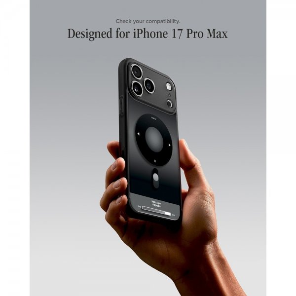 Spigen iPhone 17 Pro Max Cover Ultra Hybrid Classic MagFit Sort