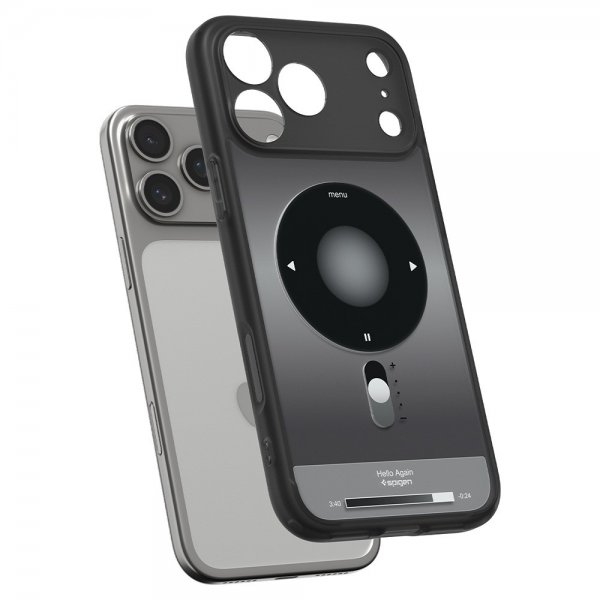 Spigen iPhone 17 Pro Max Cover Ultra Hybrid Classic MagFit Sort