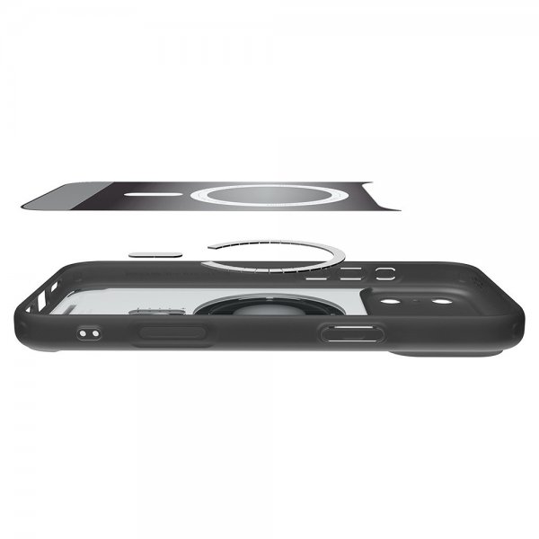 Spigen iPhone 17 Pro Max Cover Ultra Hybrid Classic MagFit Sort