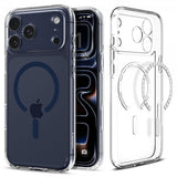 Spigen iPhone 17 Pro Max Cover Ultra Hybrid MagFit Clear Deep Blue