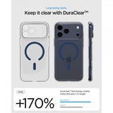 Spigen iPhone 17 Pro Max Cover Ultra Hybrid MagFit Clear Deep Blue