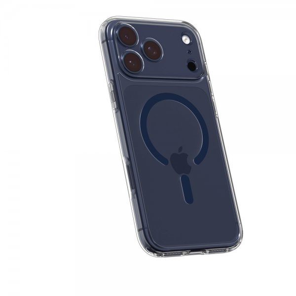 Spigen iPhone 17 Pro Max Cover Ultra Hybrid MagFit Clear Deep Blue