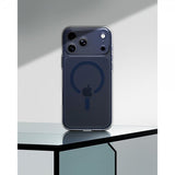 Spigen iPhone 17 Pro Max Cover Ultra Hybrid MagFit Clear Deep Blue