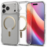 Spigen iPhone 17 Pro Max Cover Ultra Hybrid MagFit Clear Gold
