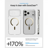 Spigen iPhone 17 Pro Max Cover Ultra Hybrid MagFit Clear Gold