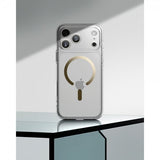 Spigen iPhone 17 Pro Max Cover Ultra Hybrid MagFit Clear Gold