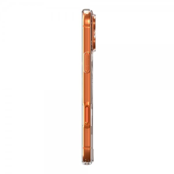 Spigen iPhone 17 Pro Max Cover Ultra Hybrid MagFit Klar Orange