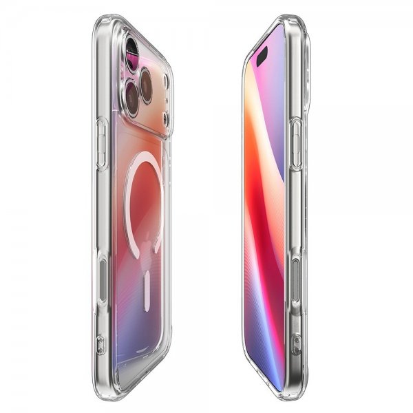 Spigen iPhone 17 Pro Max Cover Ultra Hybrid MagFit Clear White