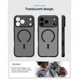 Spigen iPhone 17 Pro Max Cover Ultra Hybrid MagFit Frost Black