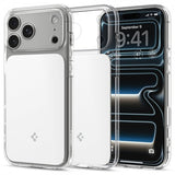 Spigen iPhone 17 Pro Max Cover Ultra Hybrid T MagFit Glossy White