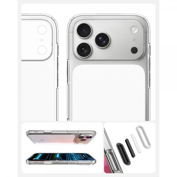 Spigen iPhone 17 Pro Max Cover Ultra Hybrid T MagFit Glossy White