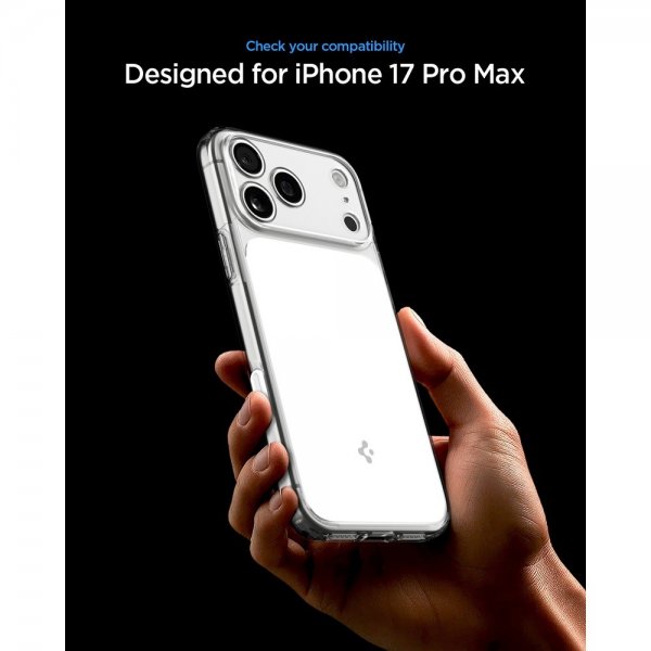Spigen iPhone 17 Pro Max Cover Ultra Hybrid T MagFit Glossy White