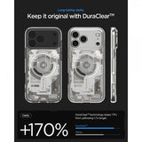 Spigen iPhone 17 Pro Max Cover Ultra Hybrid Zero One MagFit Natural Titanium