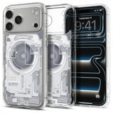 Spigen iPhone 17 Pro Max Cover Ultra Hybrid Zero One MagFit Hvid