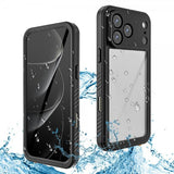 Redpepper iPhone 17 Pro Max Cover Vandtæt IP68 Sort