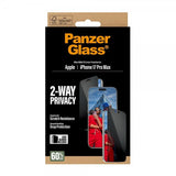 PanzerGlass iPhone 17 Pro Max Skærmbeskyttelse Ultra-Wide Fit Privacy EasyAligner