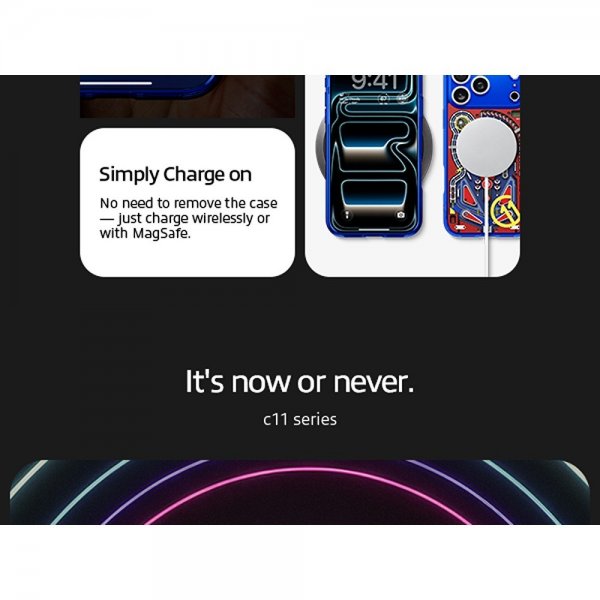 Spigen iPhone 17 Pro Cover C11 MagFit Arcade