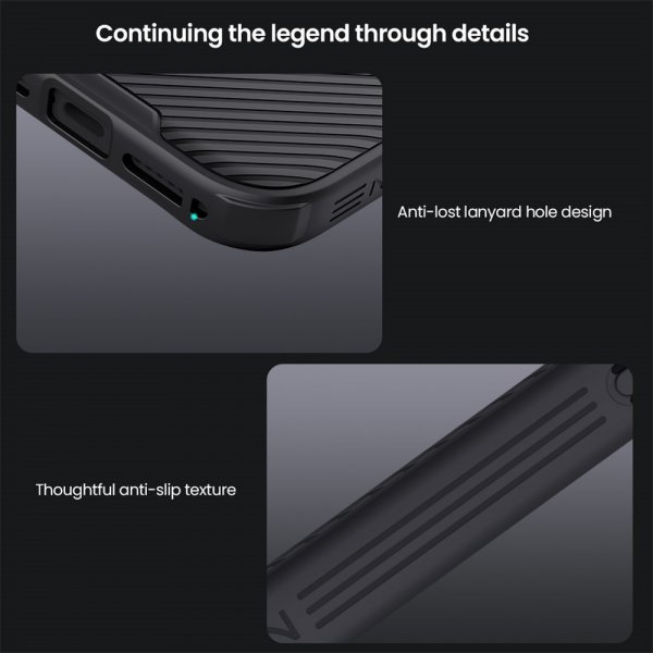 Nillkin iPhone 17 Pro Cover CamShield Pro MagSafe Sort
