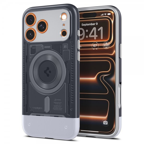 Spigen iPhone 17 Pro Cover Classic C1 MagFit Graphite