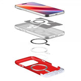 Spigen iPhone 17 Pro Cover Classic C1 MagFit Ruby