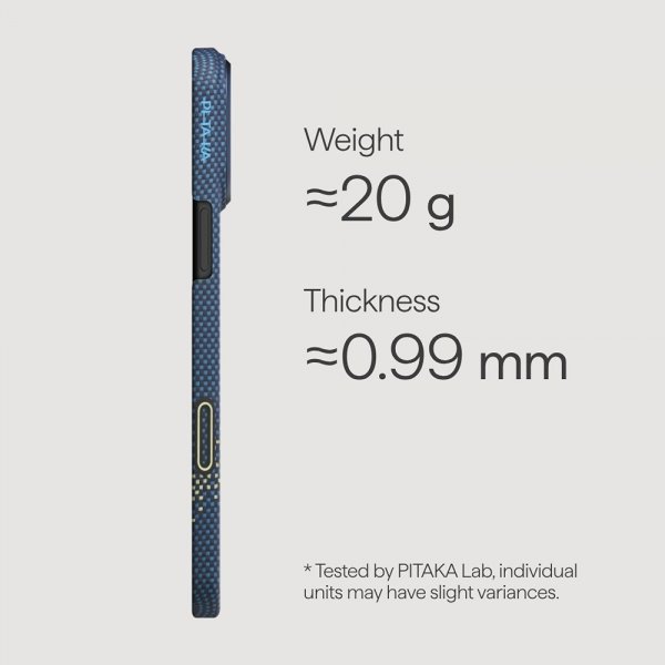 Pitaka iPhone 17 Pro Cover Edge Milky Way Galaxy