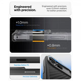 Spigen iPhone 17 Pro Cover Enzo Aramid T MagFit Sort Sølv