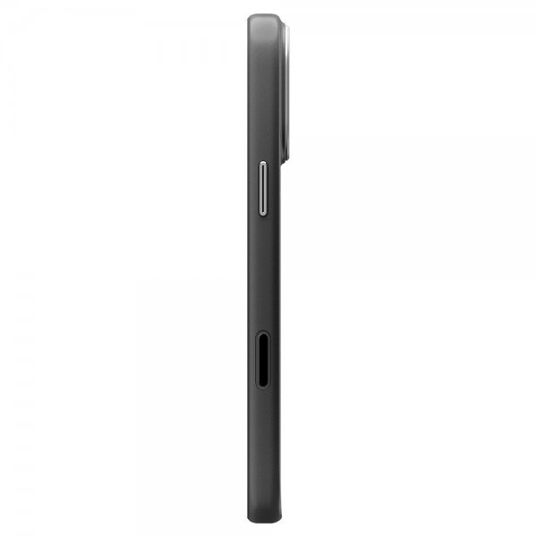 Spigen iPhone 17 Pro Cover Enzo Aramid T MagFit Sort Sølv