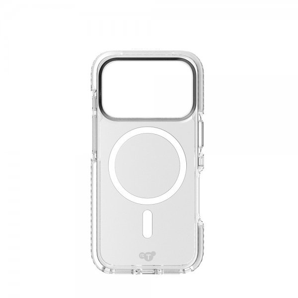Tech21 iPhone 17 Pro Cover EvoCrystal MagSafe Metallic Silver