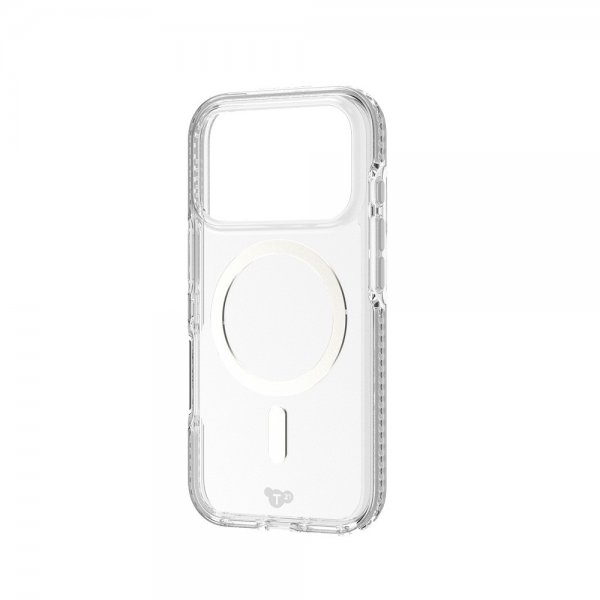 Tech21 iPhone 17 Pro Cover EvoCrystal MagSafe Metallic Silver