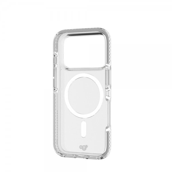 Tech21 iPhone 17 Pro Cover EvoCrystal MagSafe Metallic Silver