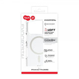 Tech21 iPhone 17 Pro Cover EvoCrystal MagSafe Metallic Silver