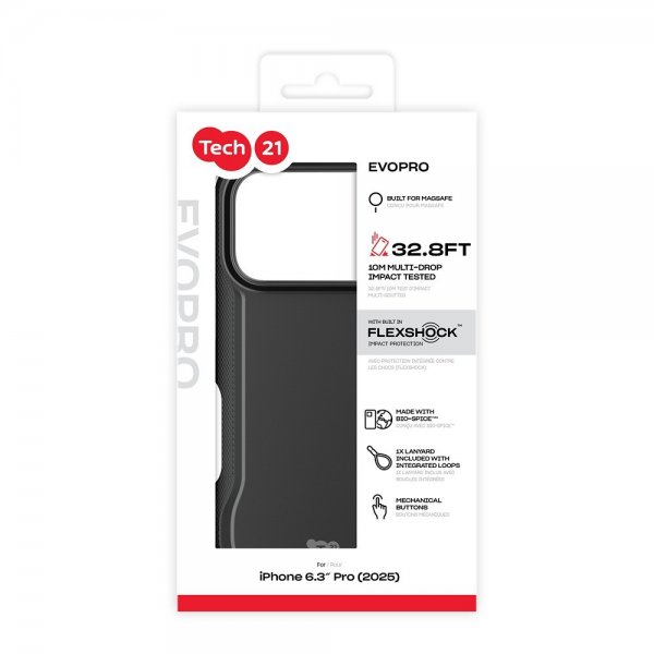 Tech21 iPhone 17 Pro Cover EvoPro MagSafe Sort