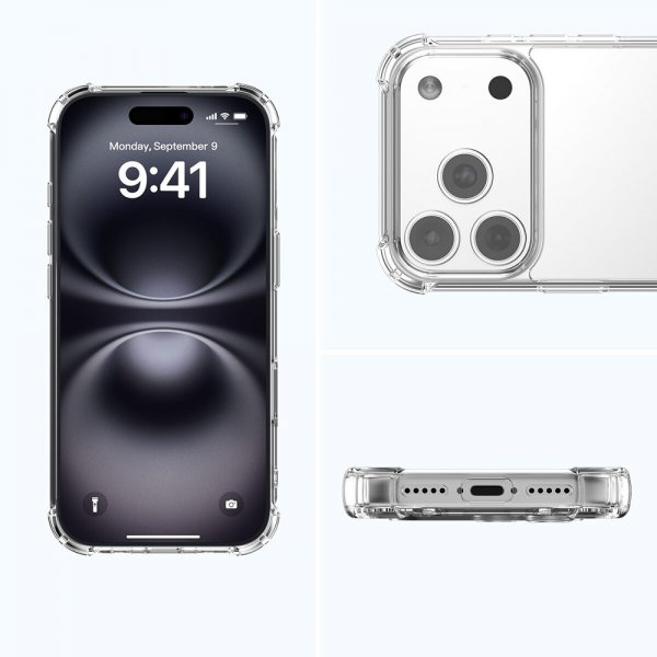 4smarts iPhone 17 Pro Cover Ibiza MagSafe Gennemsigtig