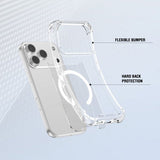 4smarts iPhone 17 Pro Cover Ibiza MagSafe Gennemsigtig